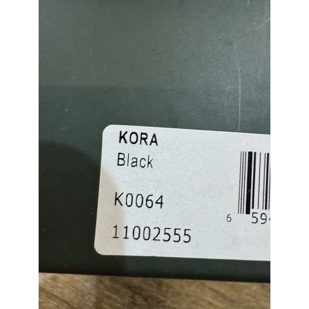 Kate Spade Kora Black Leather Ballet Flats Shoes Women Size 6.5‎